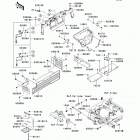 Mule 4010 Diesel 4X4 (KAF950-F9F) Рама ,крепежные детали