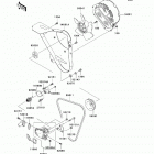 Mule 4010 Trans4x4 Diesel (KAF950-G9F) Водяной насос