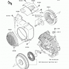 Mule 610 4x4 (KAF400-A8F) Охлаждение