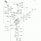 Mule 600 (KAF400-B8F) Карбюратор