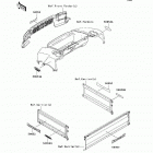 Mule 4010 Trans4x4 Hardwoods Green HD (KAF620-S9F) Наклейки