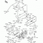 Mule 4000 (KAF620-P9F) Защитные дуги  / рама кабины