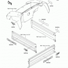 Mule 610 4x4 (KAF400-A8F) Наклейки
