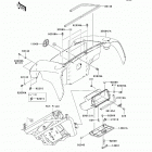 Mule 610 4x4 XC (KAF400-DAF) Передний ящик