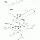 Mule 4010 Trans4x4 (KAF620-RAF) Тормозные трубки