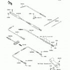 Mule 4000 (KAF620-P9F) Тросы управления