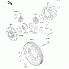 Mule 4010 Trans4x4 Diesel (KAF950-G9F) Дефференциал