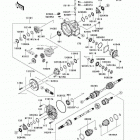 Mule 4010 Trans4x4 Hardwoods Green HD (KAF620-S9F) Передний привод