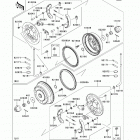 Mule 4010 Trans4x4 Realtree APG HD (KAF620-S9F) Передние тормоза