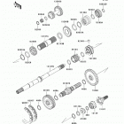 Mule 4010 Diesel 4X4 (KAF950-F9F) Трансмиссия