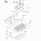 Mule 4010 Trans4x4 Diesel (KAF950-G9F) Головка цилиндра