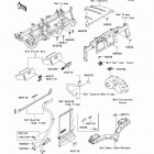 Mule 4010 Trans4x4 Hardwoods Green HD (KAF620-S9F) Наклейки предупреждения