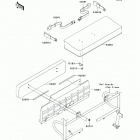 Mule 4000 (KAF620-P9F) Seat(p9f / paf)