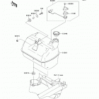 Mule 610 4x4 XC (KAF400-DAF) Fuel tank(daf)(cn,us)