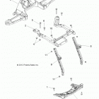 A13GH85AJ/EAK 850 SCRAMBLER HO/EPS HO Body, front rack support