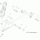 A13MB46FZ HAWKEYE 400 HO 2X4 Подвеска передняя