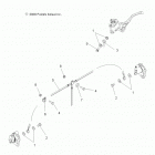 A13MH50FF/FJ/FU SPORTSMAN FOREST 500 Brakes, front brake lines