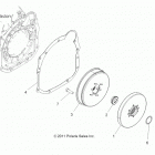 A13DN5EAF/EAR SPORTSMAN TOURING 550 EPS Drive train, drive coupler