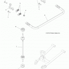 A13GH8EFK 850 SCRAMBLER HO EPS INTL Suspension, stabilizer bar