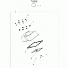 A17SXA85A1/A7/SXE85AB/AM/AS/A9 SPORTSMAN 850 SP Engine, valve cover