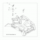 A13GH8EFK 850 SCRAMBLER HO EPS INTL Body, front rack