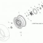 A16SVS95CM/T95C2 SCRAMBLER 1000 TRACTOR Wheels, front and hub