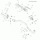 SPORTSMAN 800 EFI 6X6 - A13CF76AA Глушитель