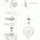 A16SVA85A2 SCRAMBLER 850 Engine, cooling system and water pump