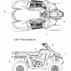 A13NA32AA TRAIL BLAZER 330 Наклейки