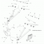 A13DN5EAF/EAR SPORTSMAN TOURING 550 EPS Suspension, front a-arms