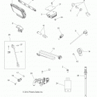 A13ZN8EFK/EFN SPORTSMAN FOREST 850 Electrical, switches, sensors, ecu and control modules