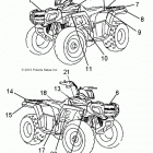 A13FA09AA SPORTSMAN 90 Наклейки