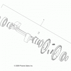 A16SXN85A3 SPORTSMAN 850 HL Engine, balance shaft
