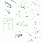 A13ZN8EAD/K/L/T SPORTSMAN XP 850 HO EPS Electrical, switches, sensors, ecu and control modules