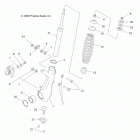SPORTSMAN 800 EFI 6X6 - A13CF76AA Передние аммортизаторы
