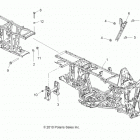 SPORTSMAN 800 EFI 6X6 - A13CF76AA Рама