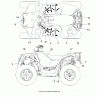 A13GH85AJ/EAK 850 SCRAMBLER HO/EPS HO Наклейки