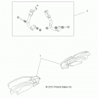 A13GH85AJ/EAK 850 SCRAMBLER HO/EPS HO Body, handguards