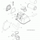 A13ZN55AA/AQ/AZ SPORTSMAN 550 Engine, air intake