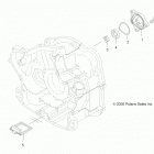 A13ZN55AA/AQ/AZ SPORTSMAN 550 Маслянный насос