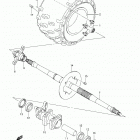 LT Z400 Z Заднее колесо правое