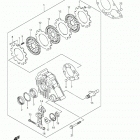 LT-A500X,Z Задний тормоз