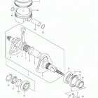 LT-A500X,Z Коленвал
