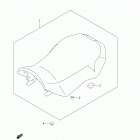 LT A400F,Z Сидение