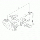 LT A400F,Z Rear combination lamp (lt-a400fl3 p33)