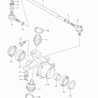 LT A400F,Z Рулевая ,поворотный кулак