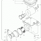 LT F250 Воздухозаборник