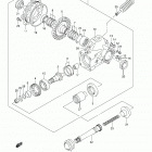 LT A400F,Z Редуктор задний