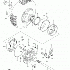 LT A400F,Z Заднее колесо правое