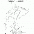 LT Z400 Z Fuel tank cover